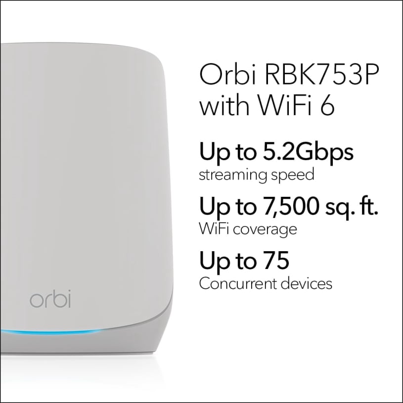 Orbi Mesh recommended by Rick's Tech Talk 
