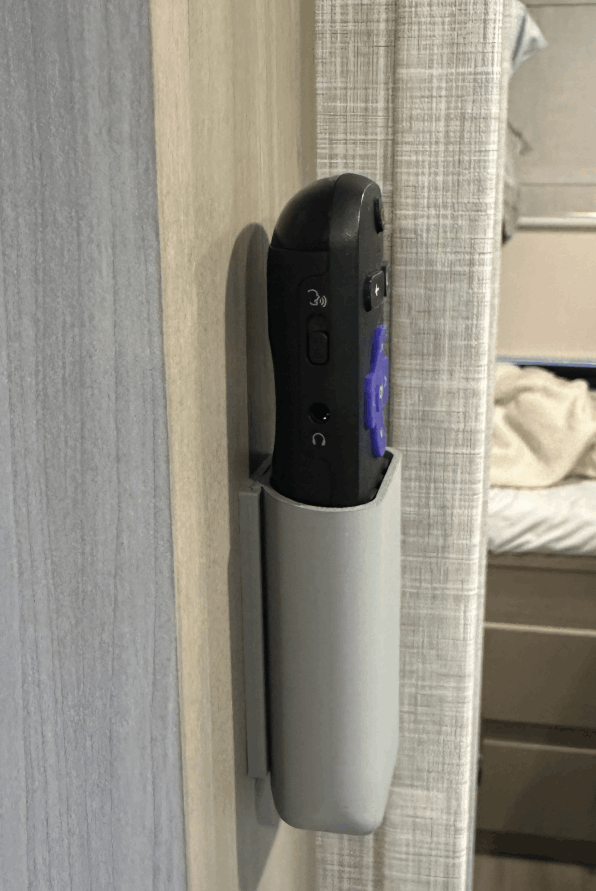 Roku remote holder by Rick's Tech Talk