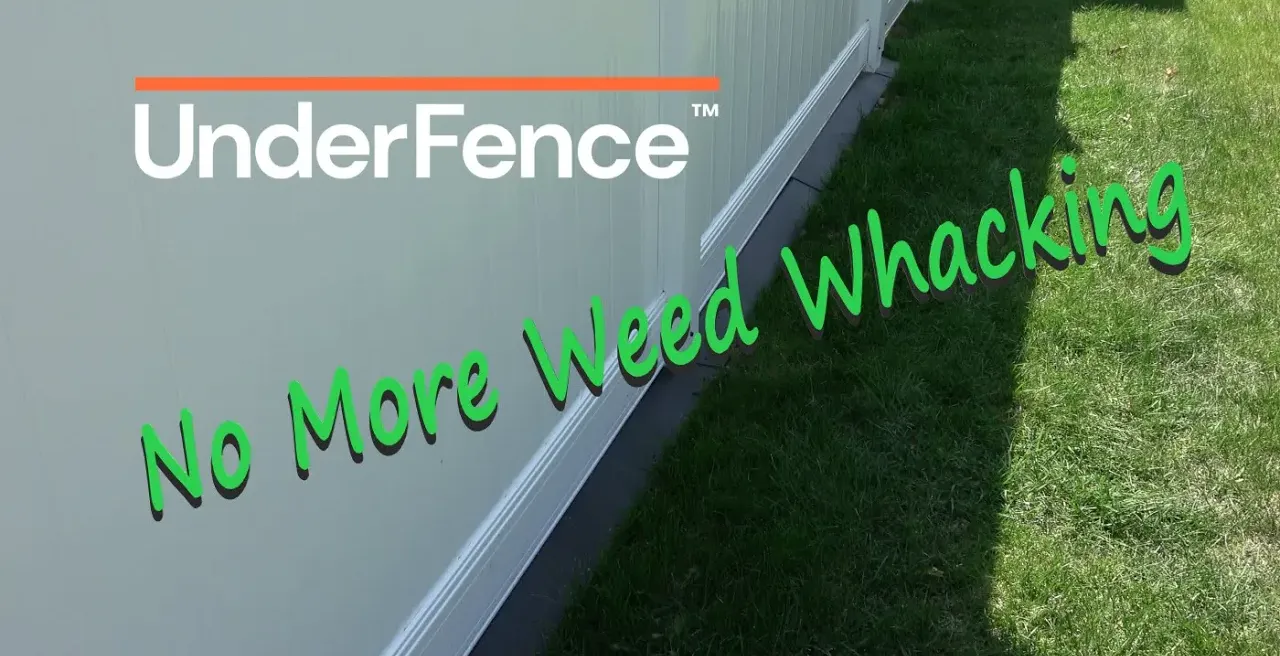 UnderFence No more weed whacking